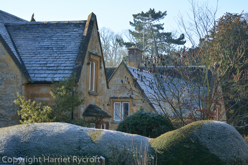 Frost in Batsford village