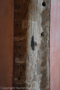 An apotropaic mark in a house in Herefordshire. 